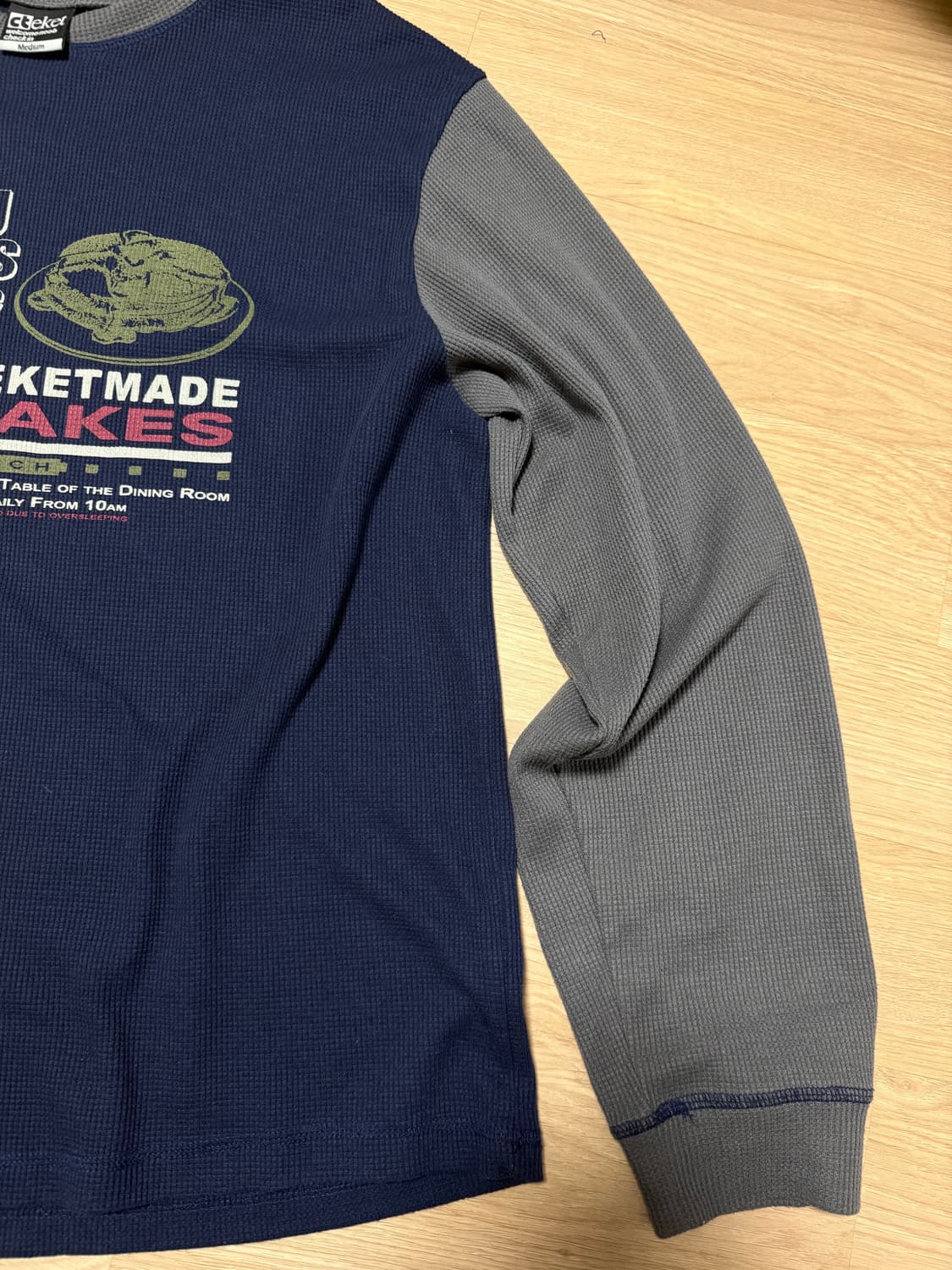 테켓 Teket pancake waffle 롱슬리브 상품이미지2