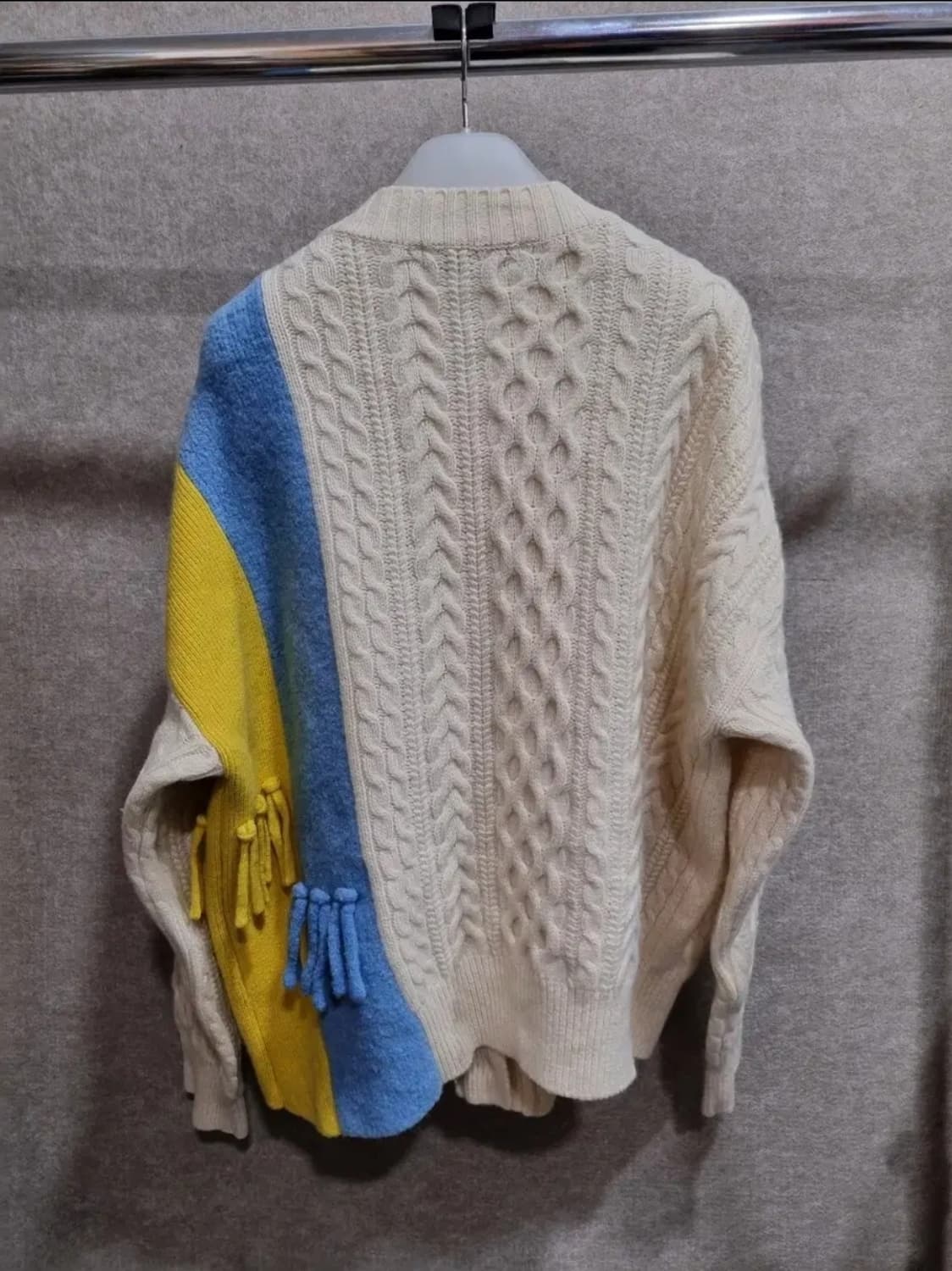 여성 55size SJYP 케이블 가디건 상품이미지2