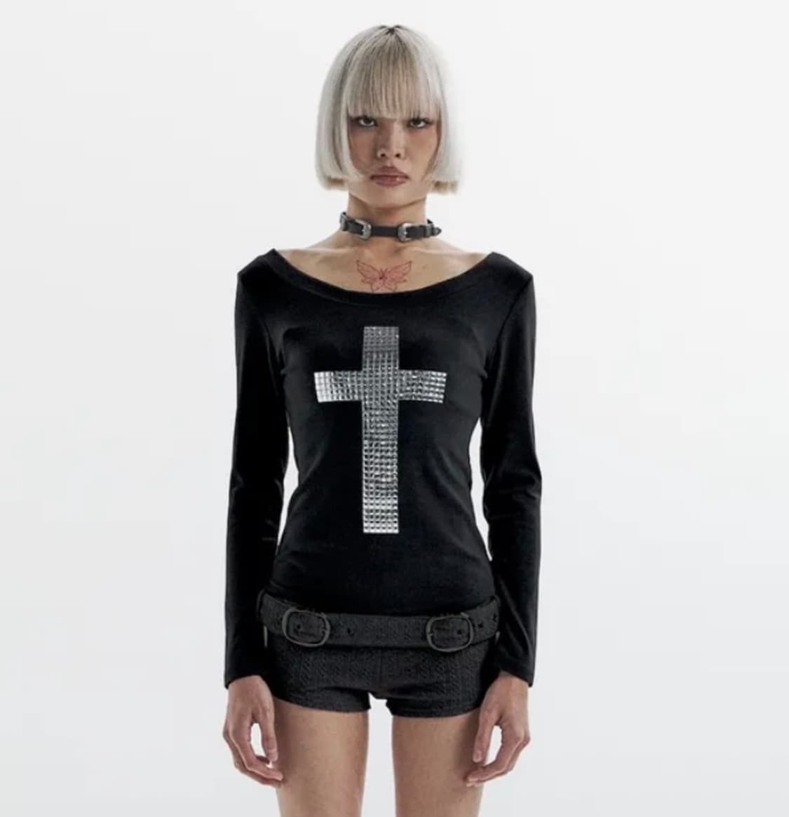 silver cross long sleeve 상품이미지1