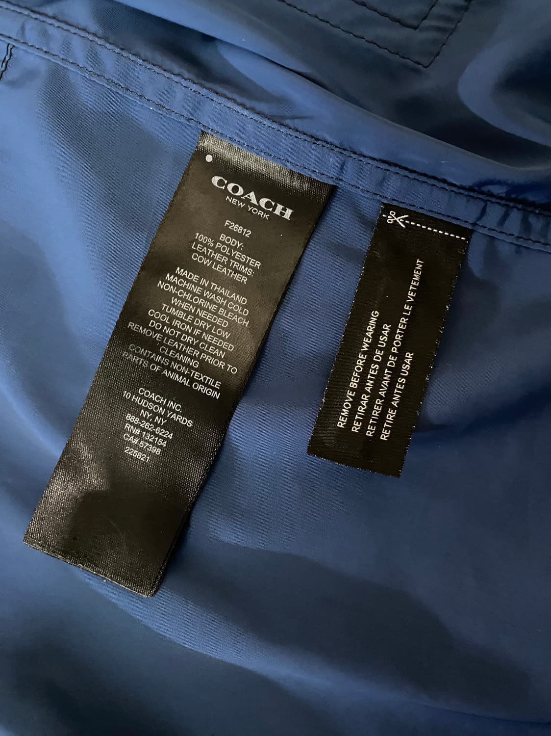 코치 카모플라쥬 후드 바람막이 M 상품이미지7