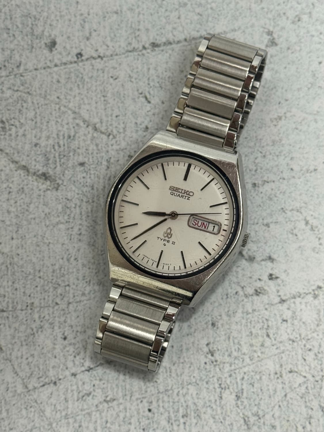 70s 빈티지 세이코 타입 II 쿼츠 상품이미지2
