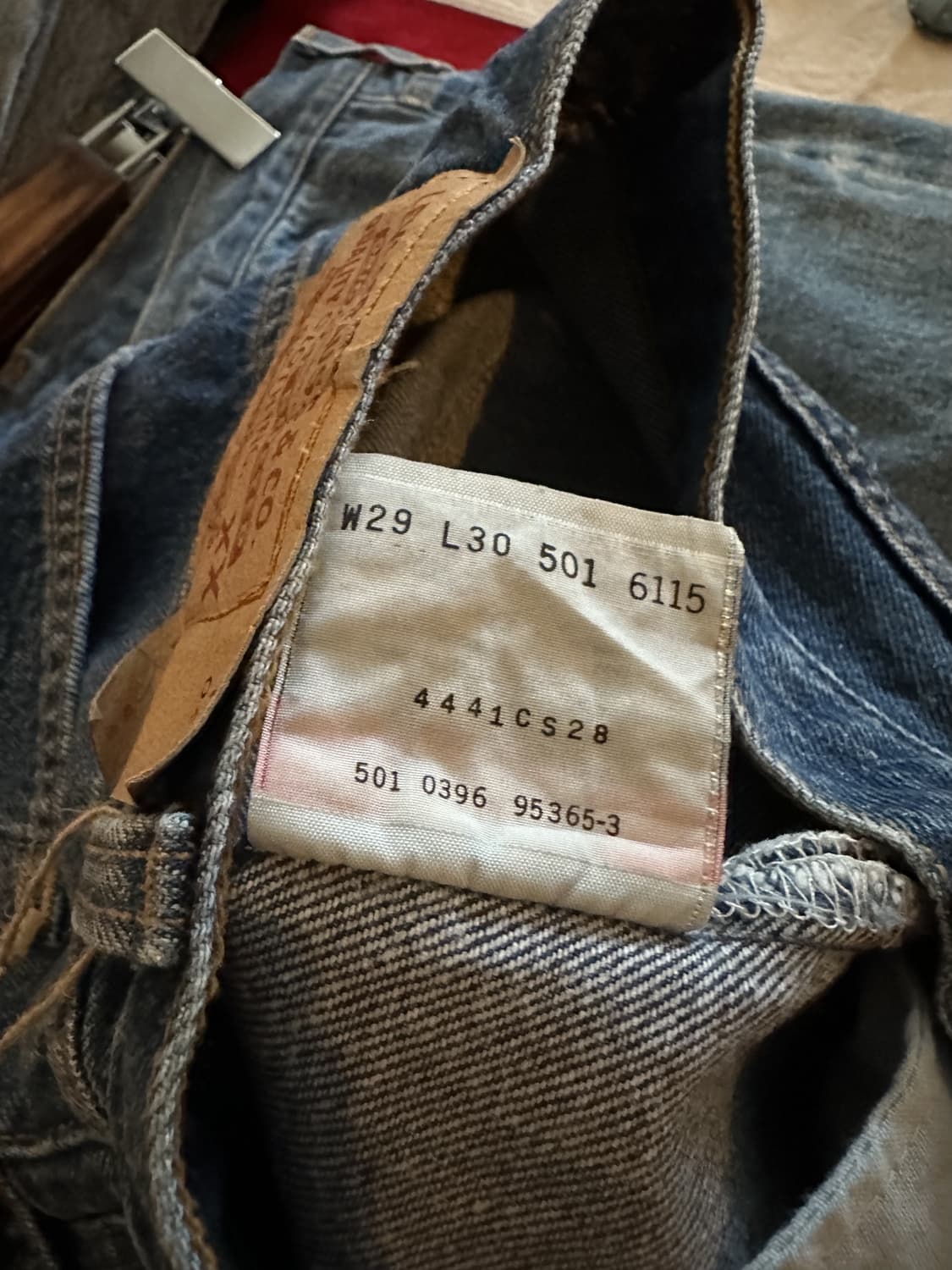 90s USA Vintage Levis 501 Denim Pants 상품이미지8