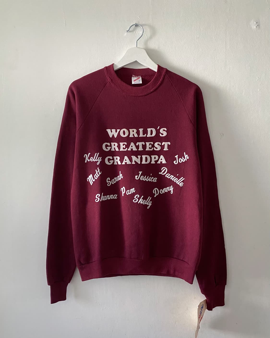 80s 빈티지 JERZEES 맨투맨 (데드스탁) 상품이미지1