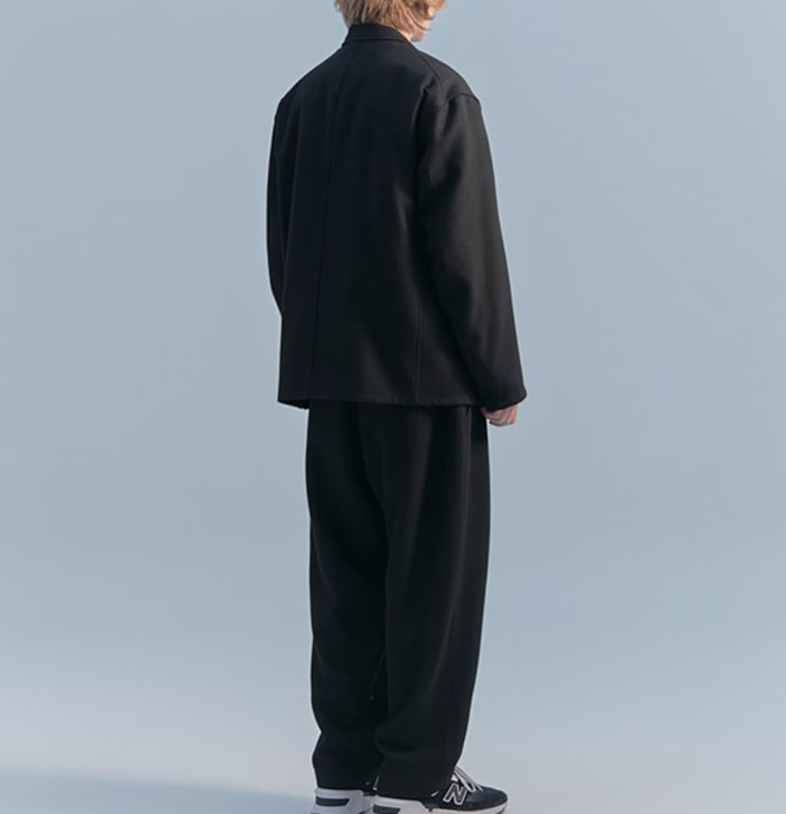 모이프 21FW DRS Jacket 오버핏 울자켓 (사이즈 100, 검은 상품이미지4