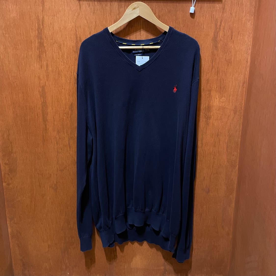 (4XL) POLO 폴로 랄프로렌 피마코튼 브이넥 니트  상품이미지3