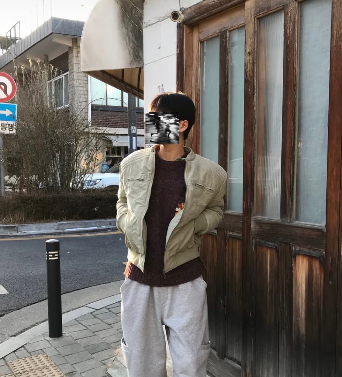 라이더 자켓 아우터 검정 상품이미지1