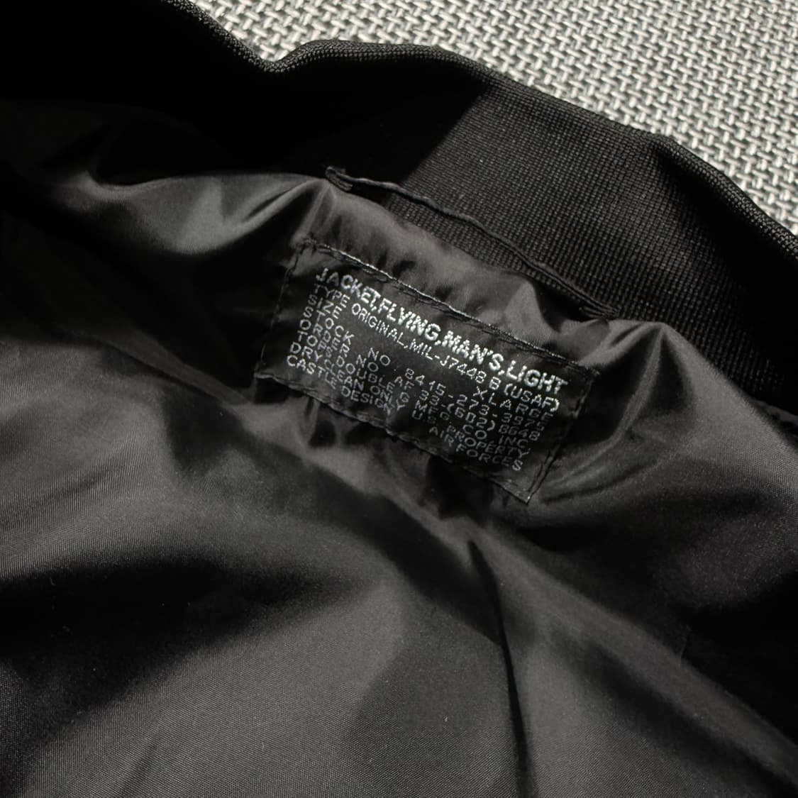 (새상품) 항공점퍼 상품이미지3