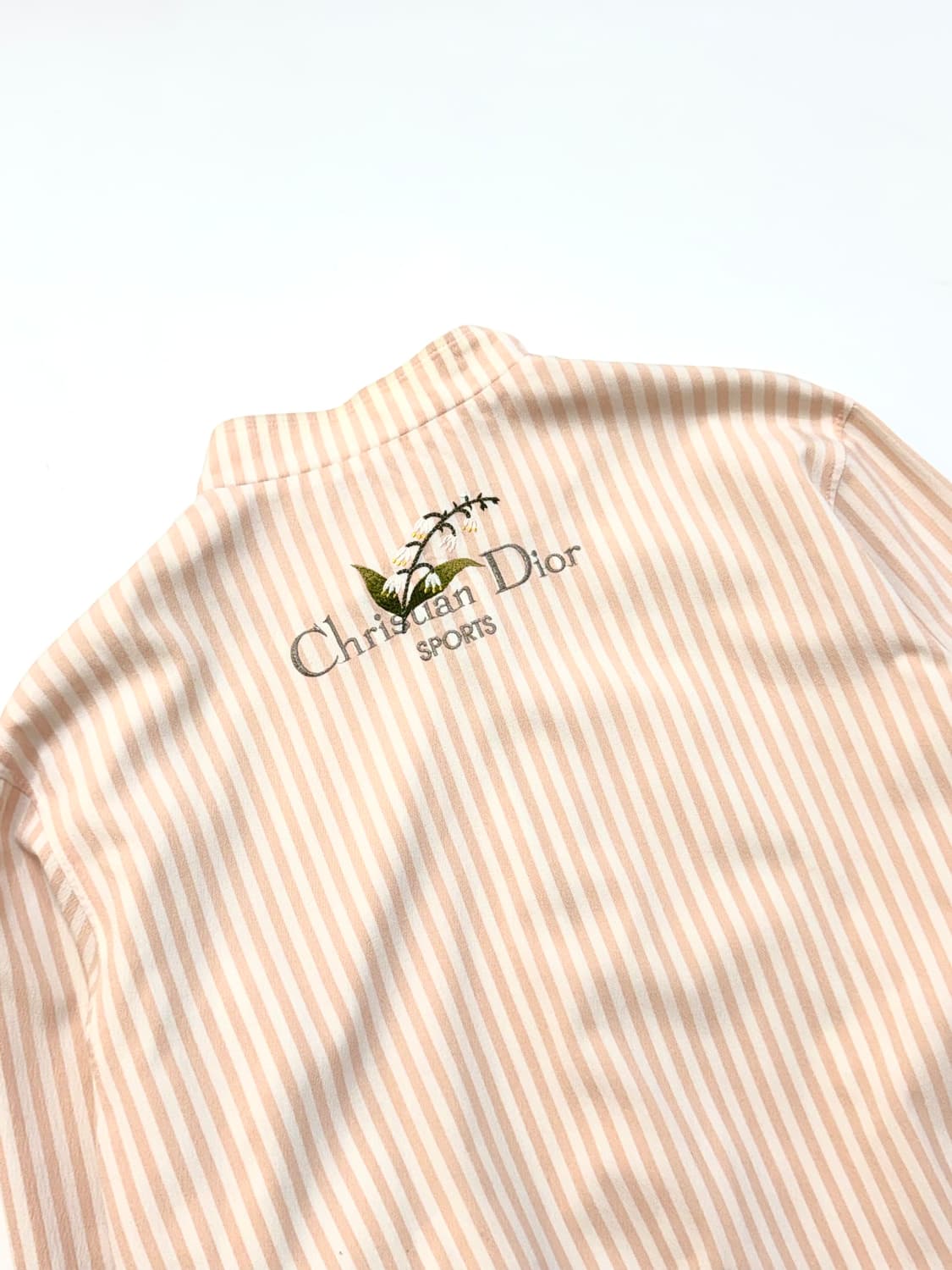 Christian Dior 디올 스포츠 베이비 핑크 스트라이프 집업 자켓 상품이미지5