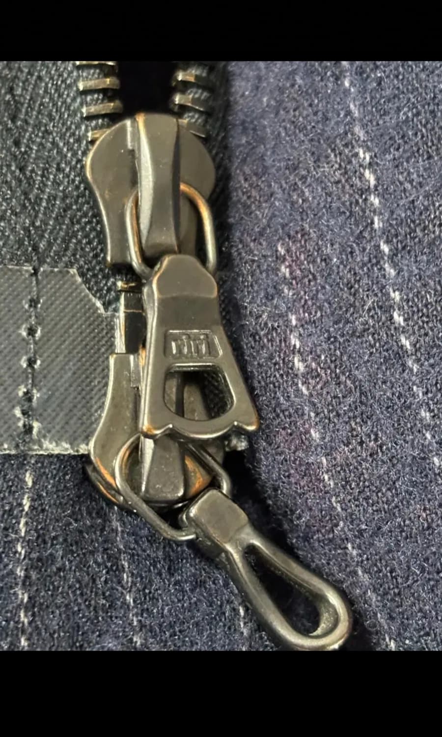 이스트로그 핀초크 네이비 m65 피시테일파카 M~L 상품이미지3