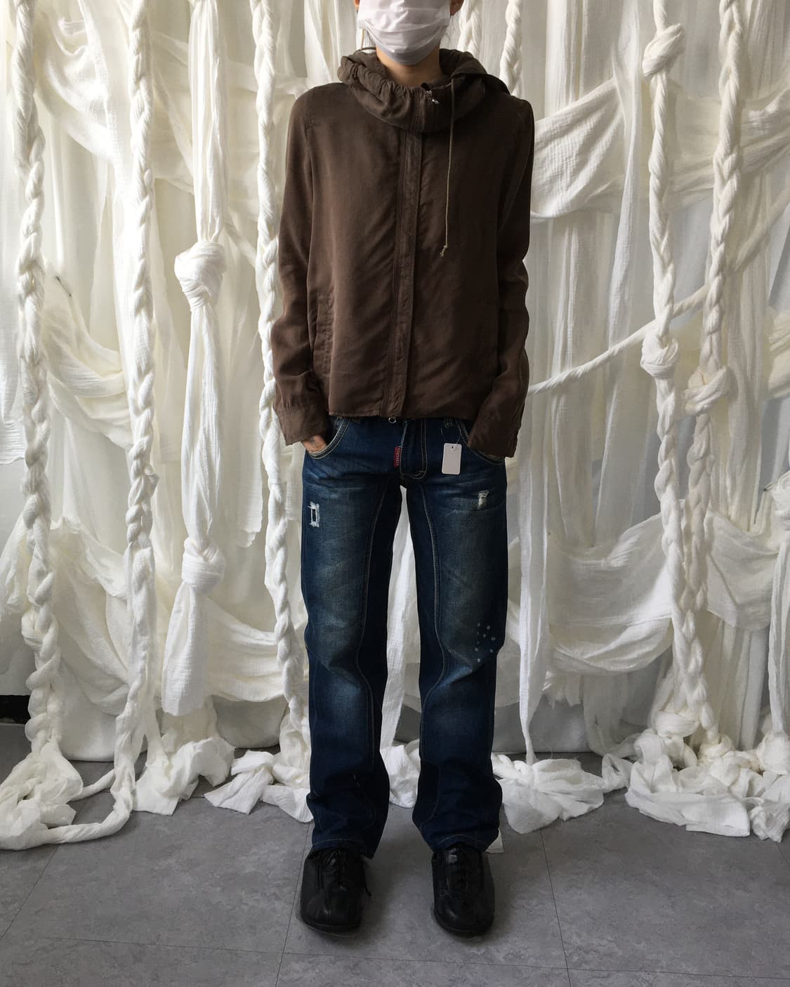 High neck hood jacket 상품이미지1