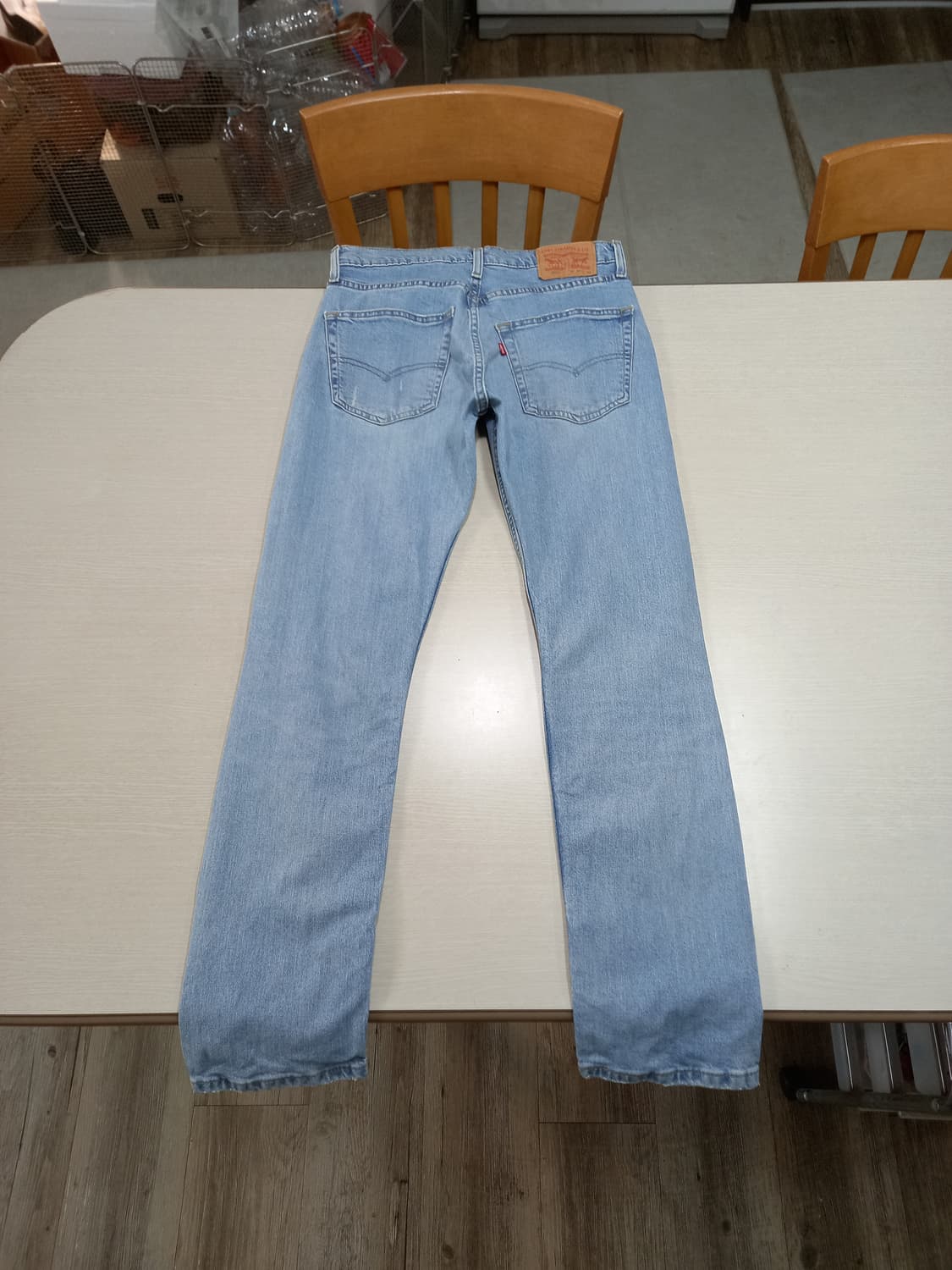 30 리바이스502 데미지워싱 리오셀 스판 슬림일자진 30-199 상품이미지2