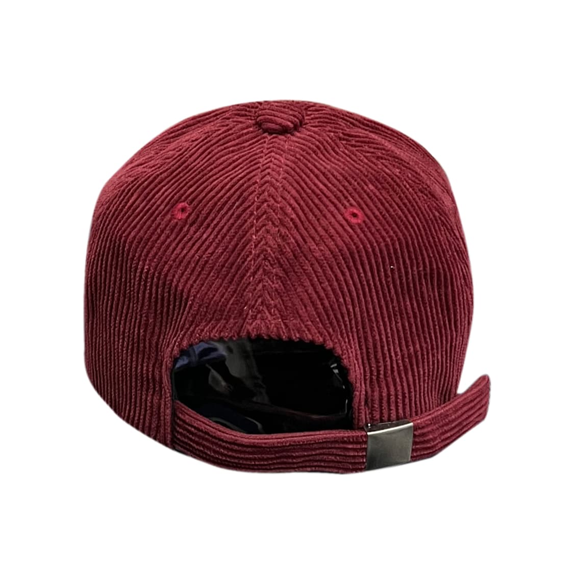 인사일런스 코듀로이 버건디 볼캡 모자 상품이미지3