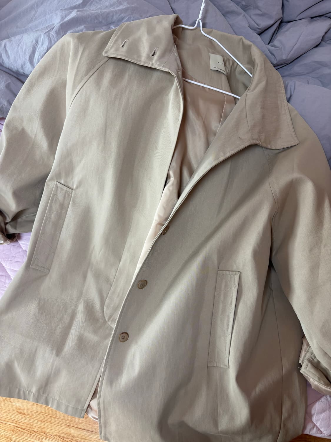 시야쥬 트렌치코트 새거 상품이미지1