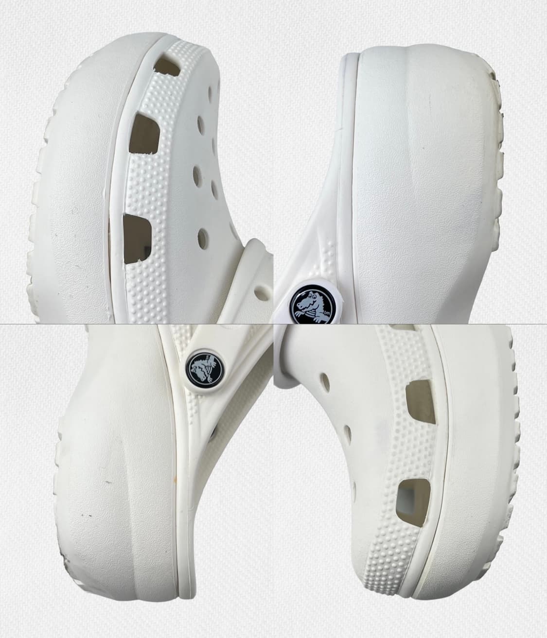 260 크록스 클래식 플랫폼 화이트 상품이미지2