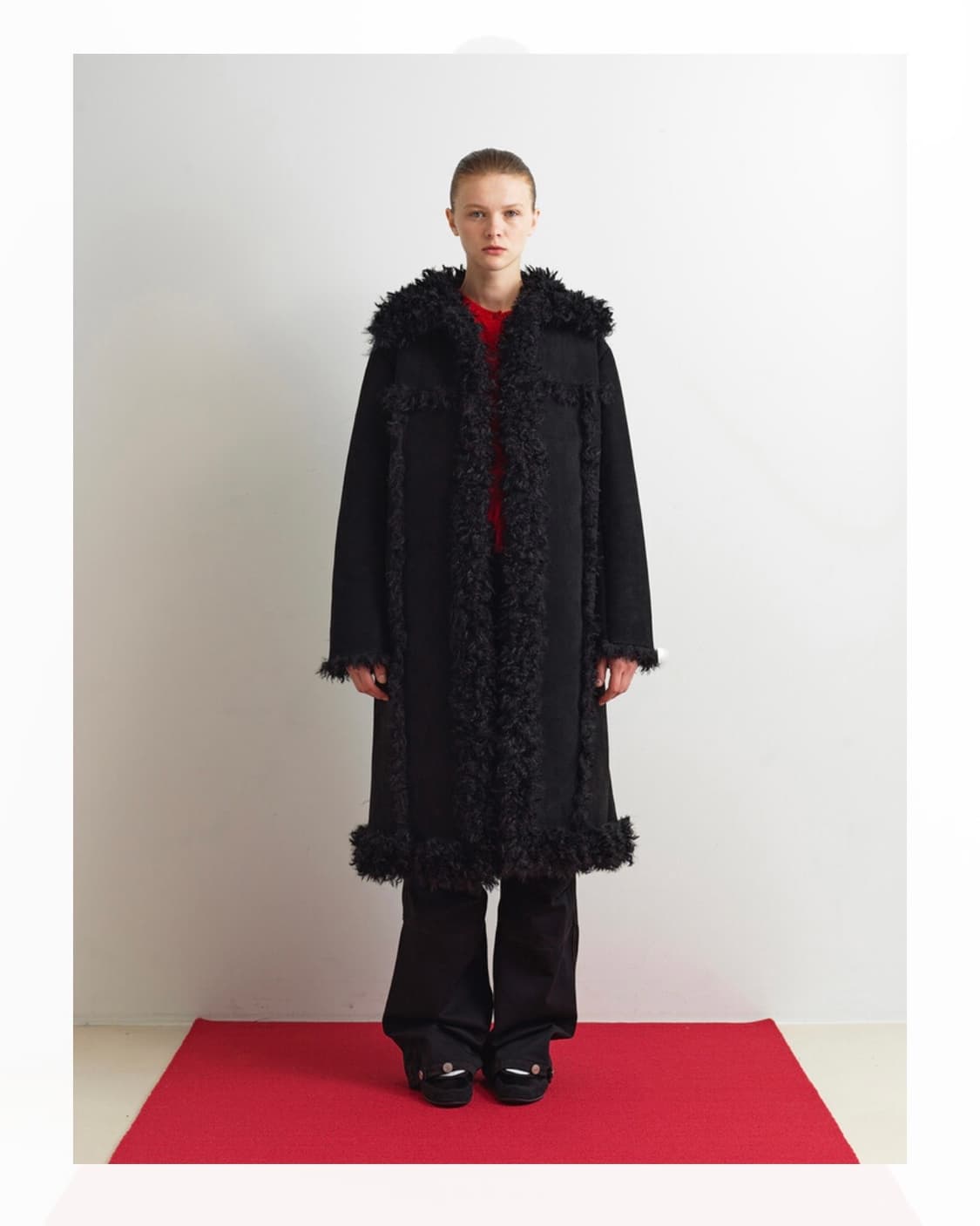 아옵트 리버시블 무스탕 상품이미지1