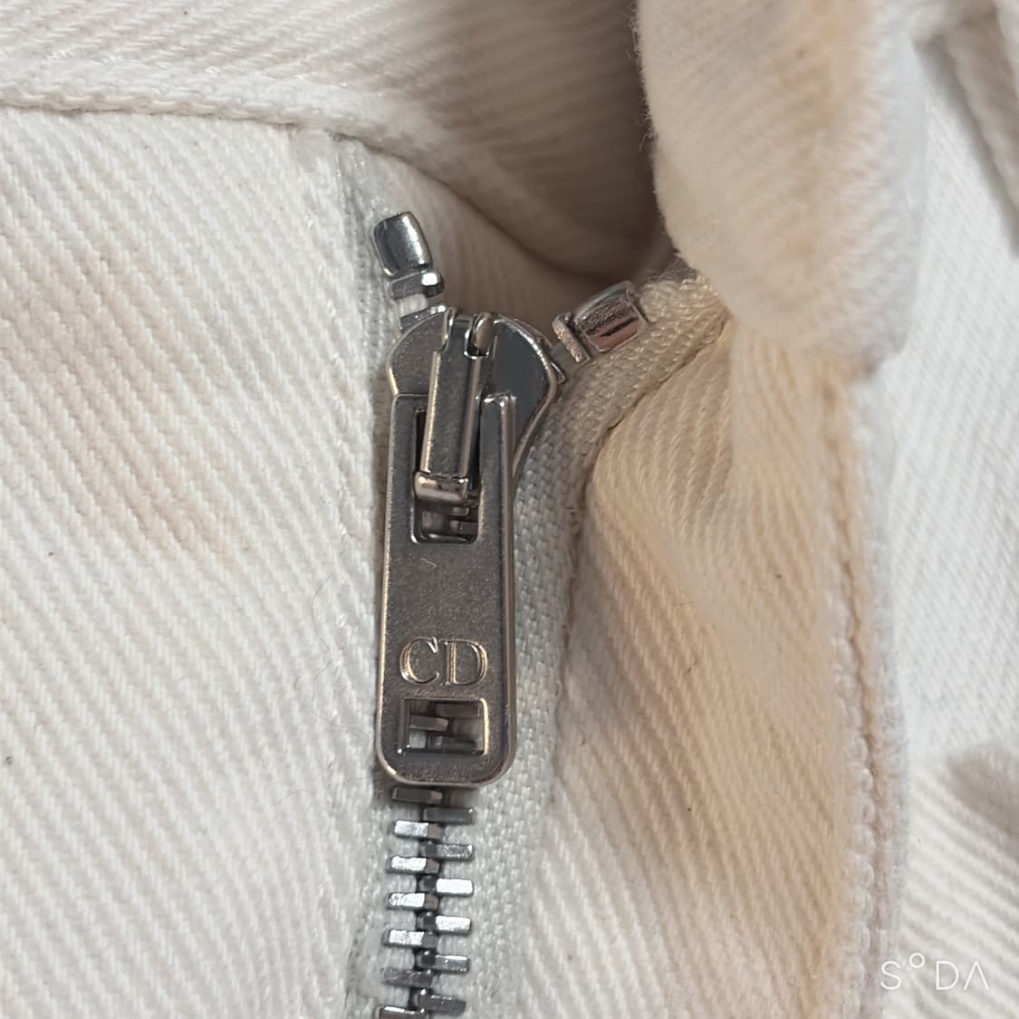 디올 와이드 코튼 면 팬츠 32 상품이미지4