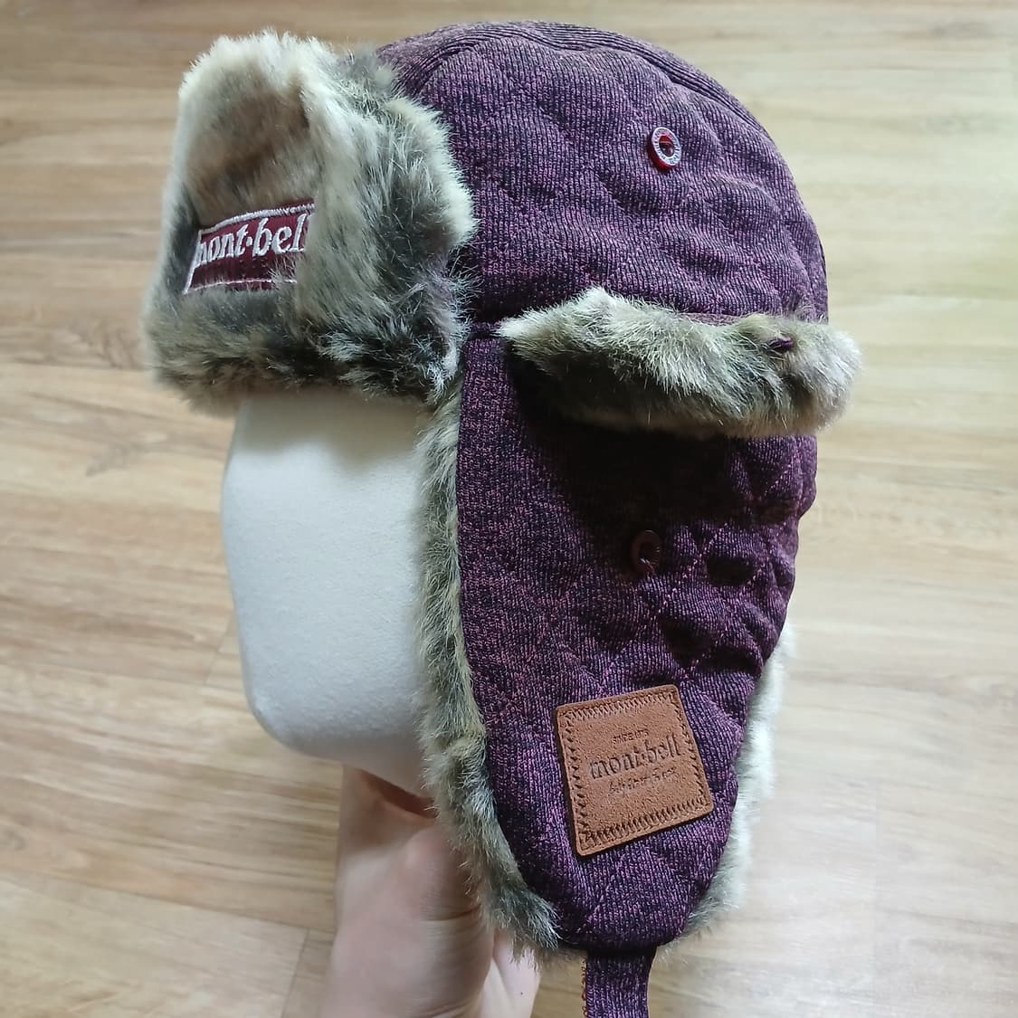 montbell 몽벨 군밤 모자 트루퍼햇 방한모자 털모자 상품이미지3