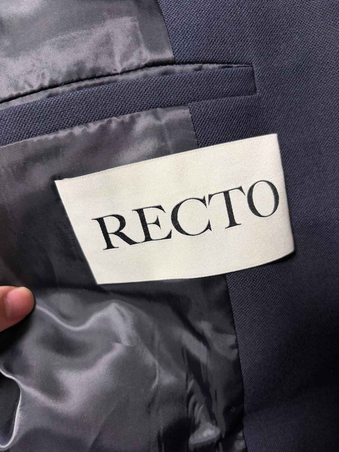 [L] 렉토 울블렌드 숏자켓  상품이미지3