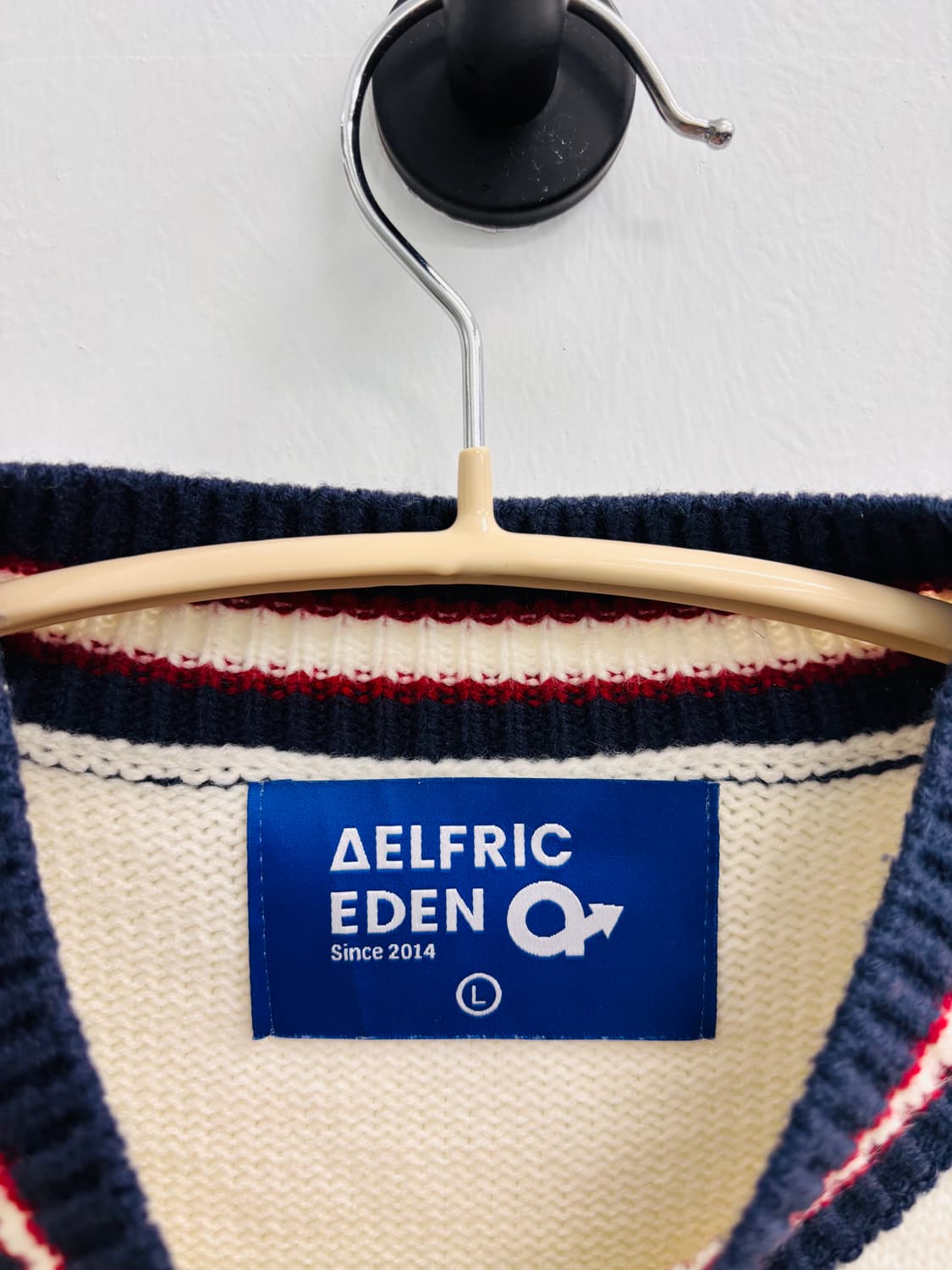 엘프릭 에덴(Aelfric Eden) 디터민 베어 자수 니트 상품이미지4