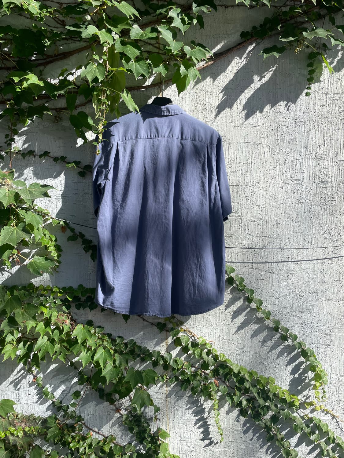 Wrangler work 1/2 shirt (blue) 상품이미지4