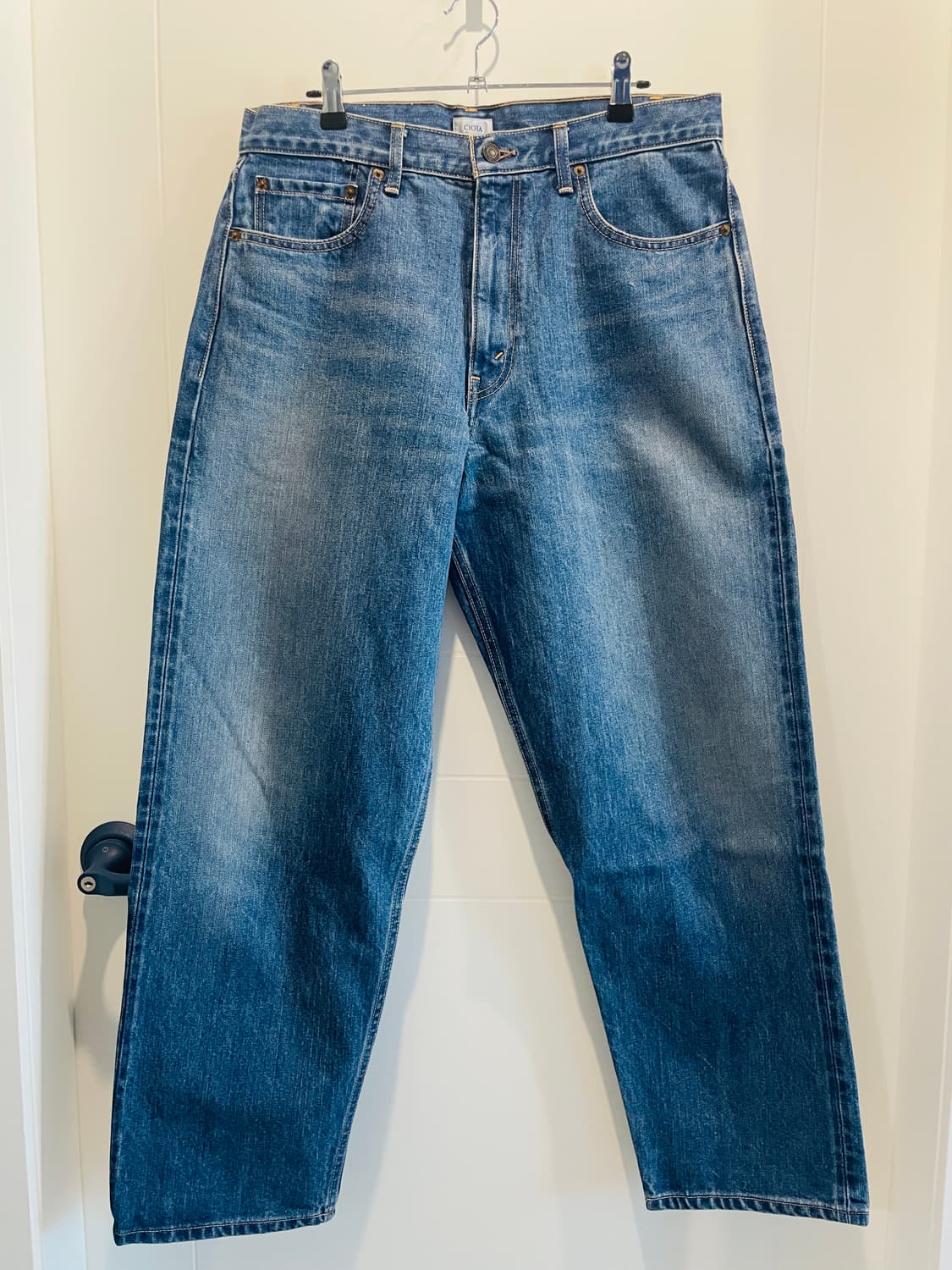 CIOTA WIDE TAPERED 5 POCKET PANTS 상품이미지1