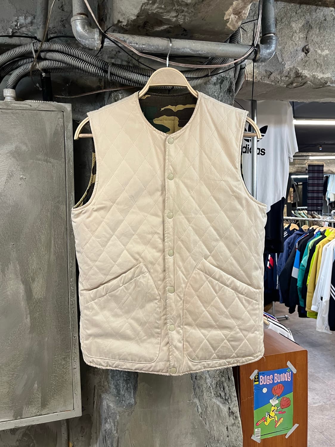 바스틱 카모 리버시블 베스트 #csz2674 상품이미지2