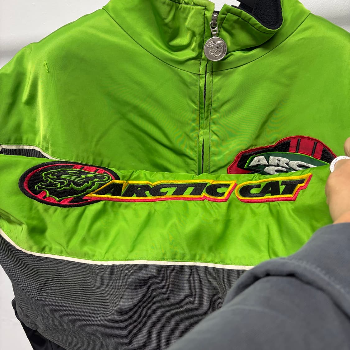 90S ARCTIC CAT NYLON BOMBER 2 [ 레이싱 자켓 ] 상품이미지4