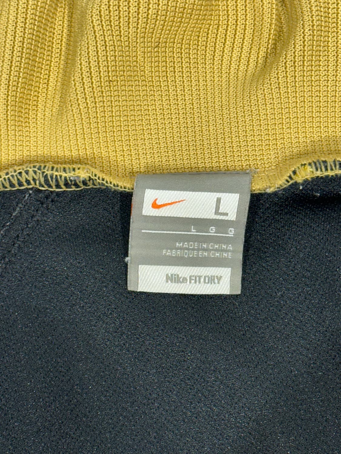 나이키 블랙 골드 사이드 라인 트랙탑 져지 L 상품이미지7