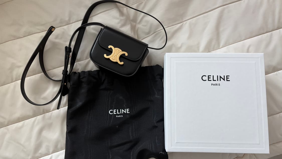 셀린느 트리오페 미니 백 블랙 상품이미지1