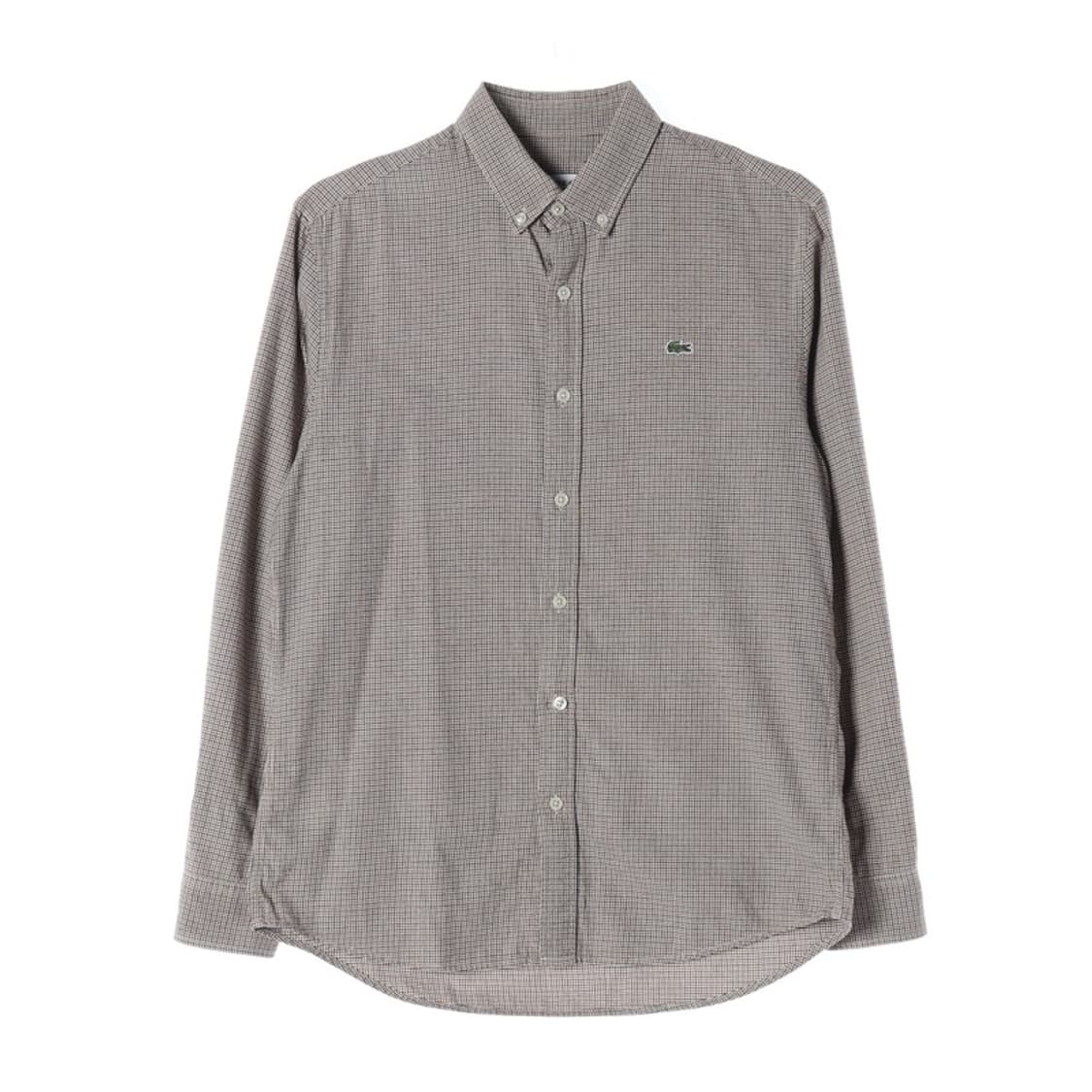라코스테 슬림핏 하운드투스 체크 셔츠 L 상품이미지1