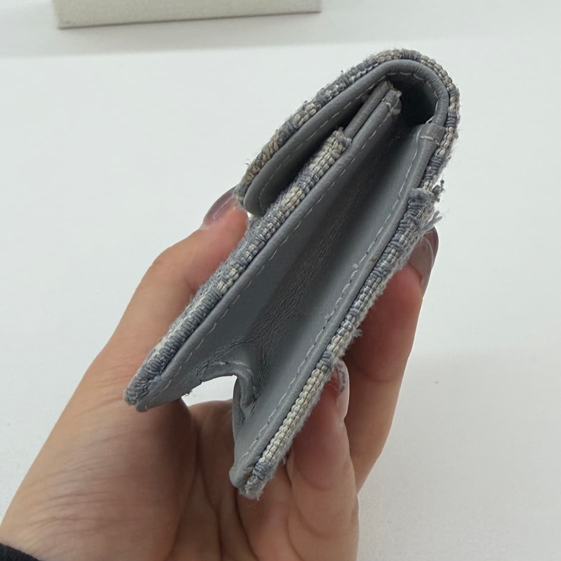 디올 오블리크 새들 카드지갑 상품이미지6