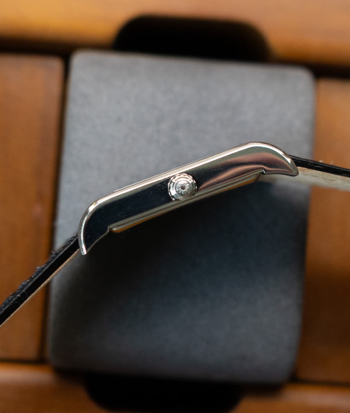 론진 돌체비타 1926 탱크 로즈골드 콤비 시계 상품이미지3