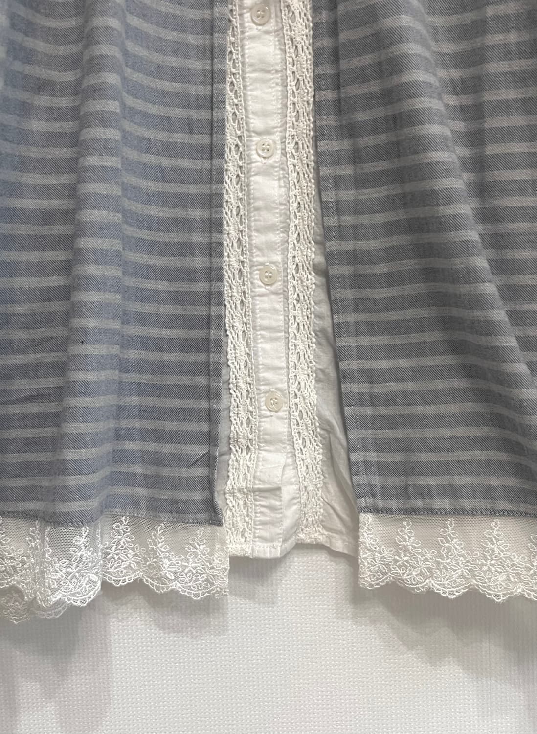 스트라이프 레이스 바선생 상품이미지3