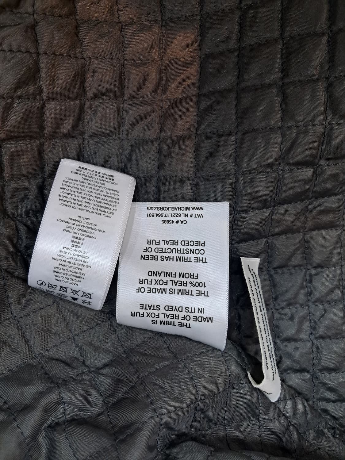 마이클 코어스 여성 후드 더플 코트 S(새상품) 상품이미지5