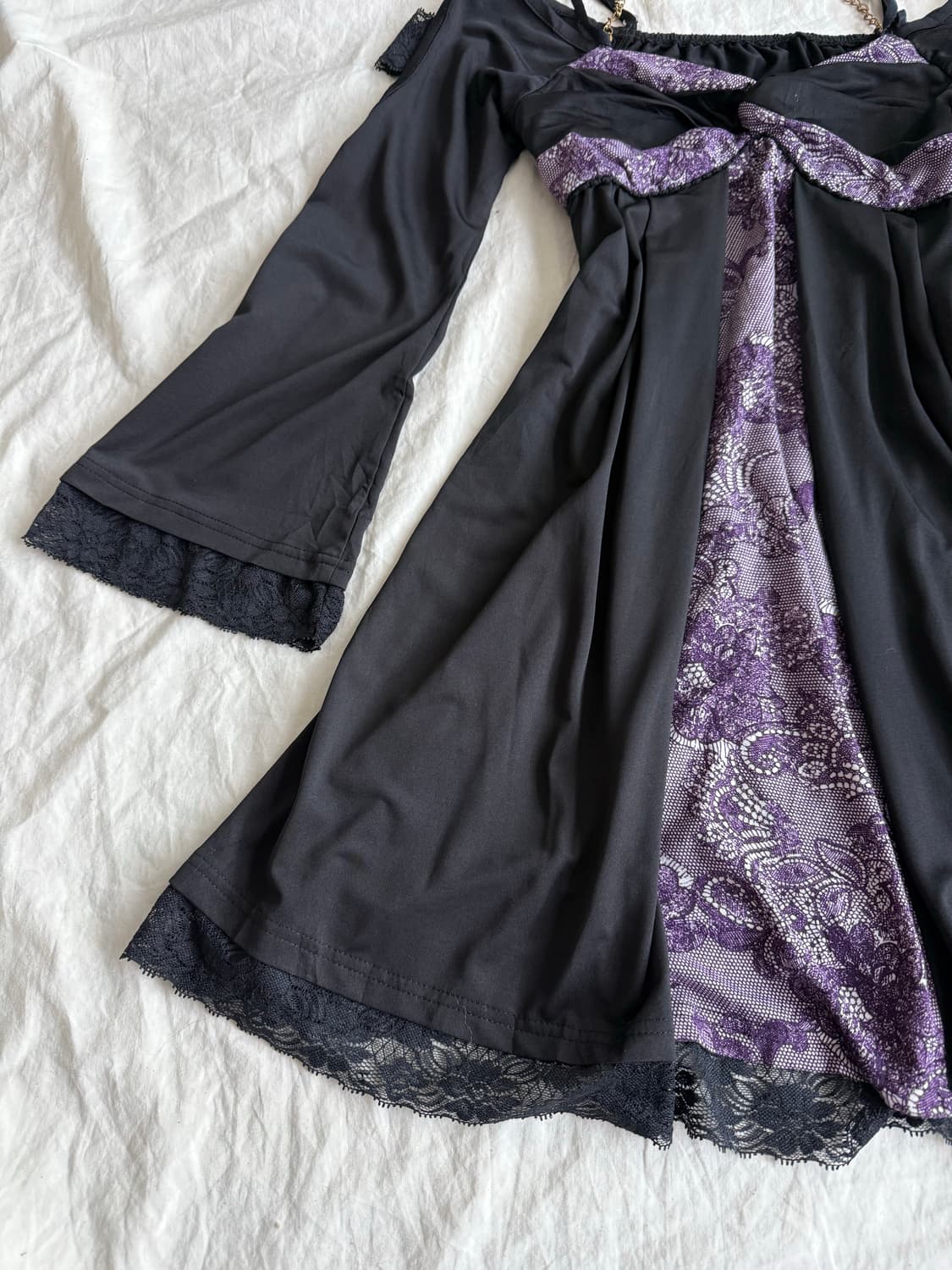 오프숄더 오리엔탈 고딕 원피스 상품이미지2