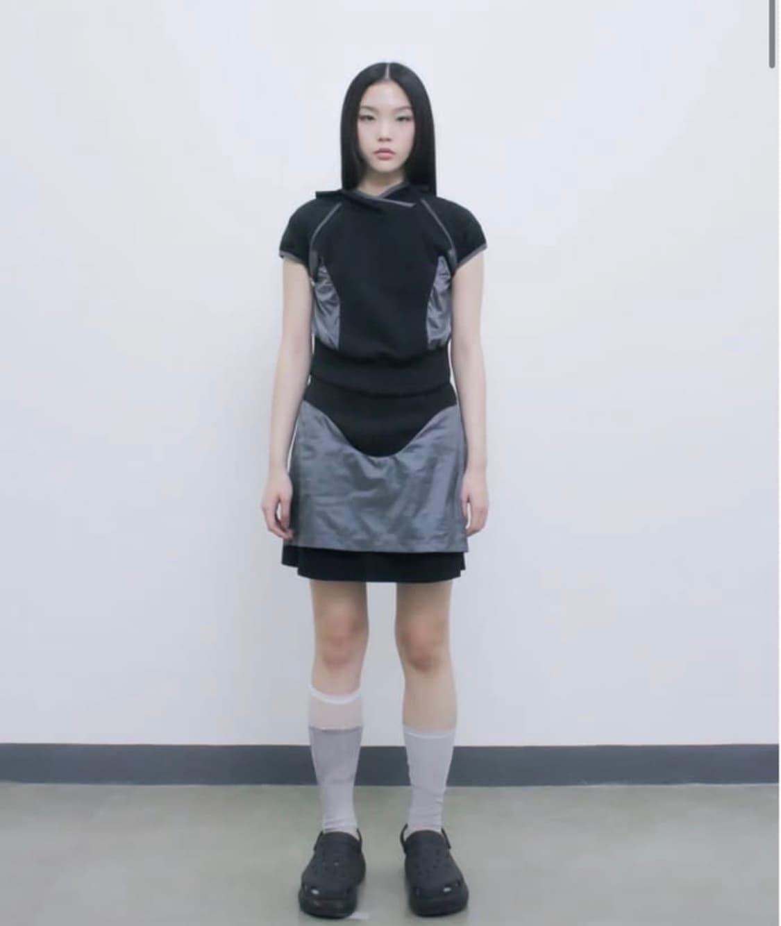오호스 OJOS 레이어드 치마 상품이미지2