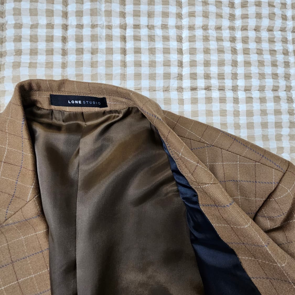 론스튜디오 울100 블레이저 자켓 남자100 상품이미지7