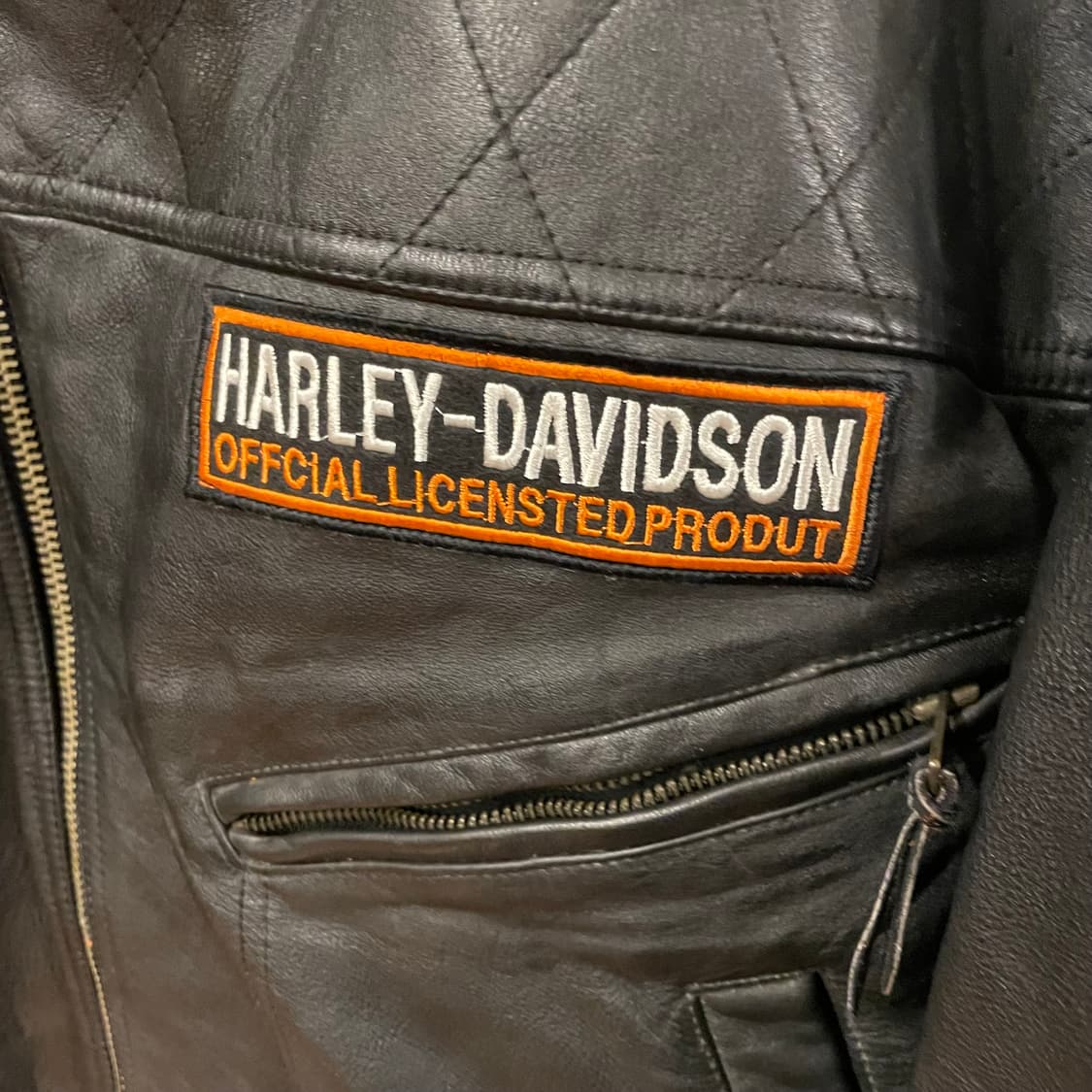 할리데이비슨 플레임 레더바이커  상품이미지4