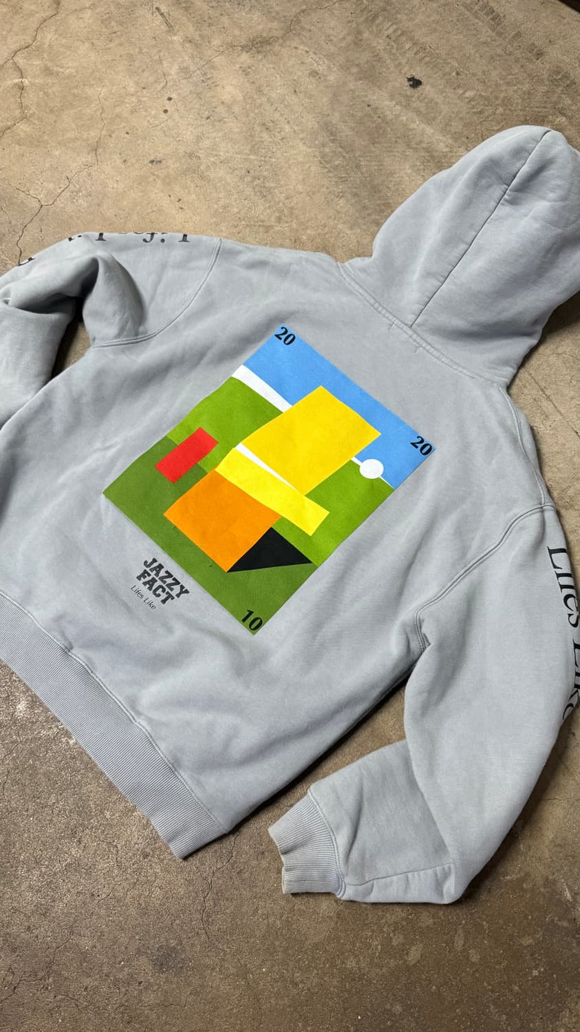 재지팩트 10주년 후드티 상품이미지3