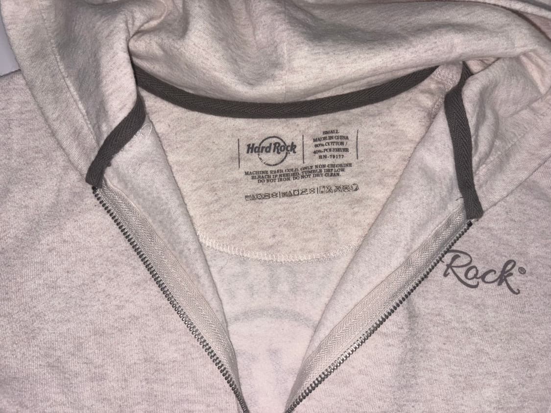 빈티지 하드록 후드집업 상품이미지4