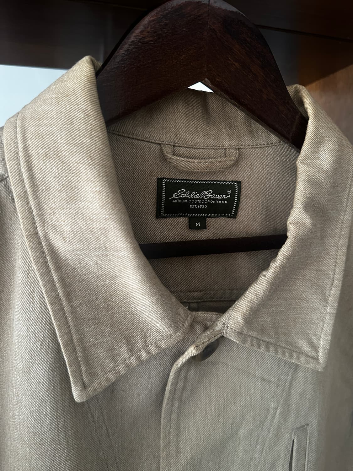 Eddie Bauer 베이지 커버올 초어 자켓 상품이미지6