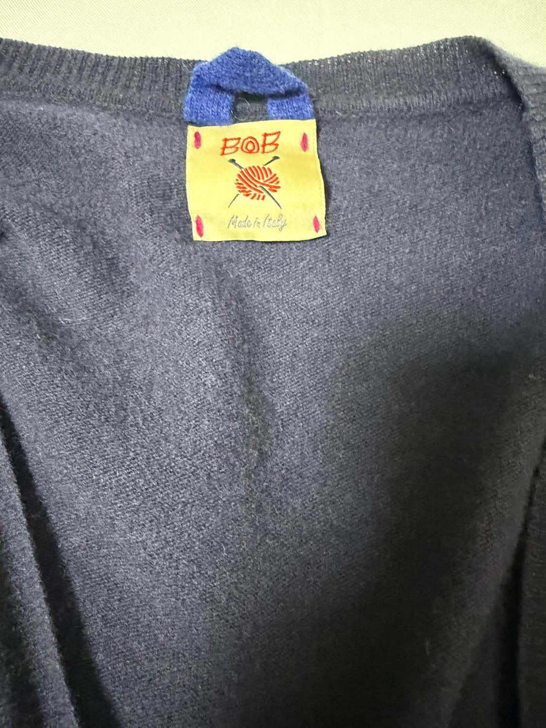 BOB 비오비 자수 울 가디건 상품이미지3