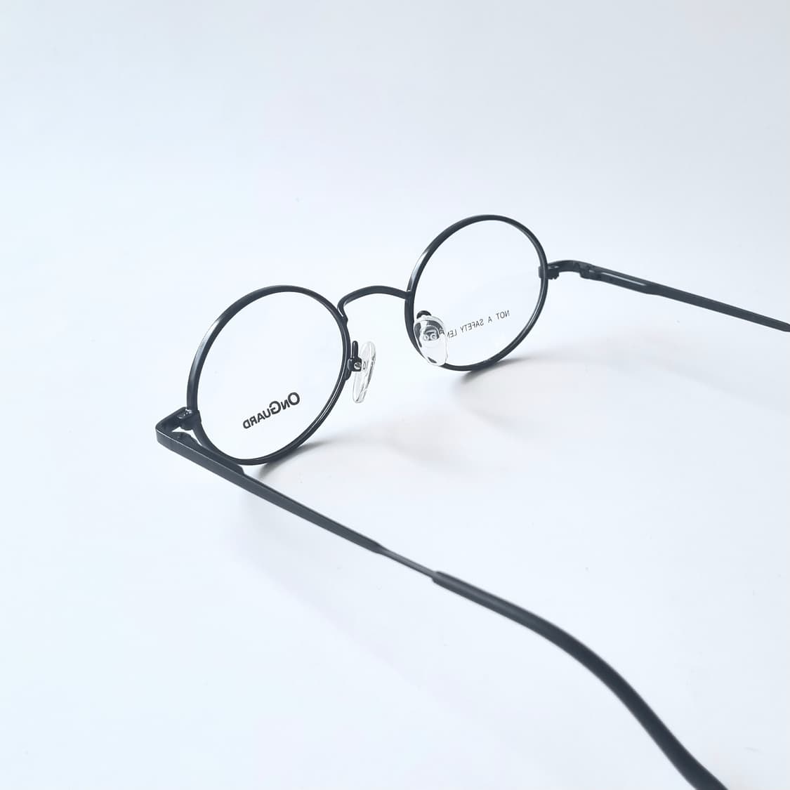 데드스탁 오벌형 블랙 메탈 안경테  564 상품이미지5