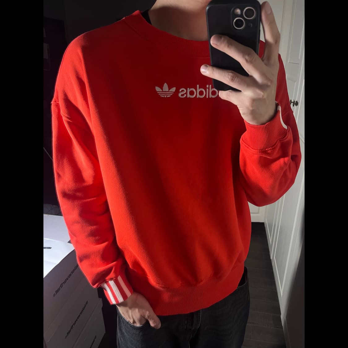 [M] ADIDAS 아디다스 맨투맨 상품이미지1