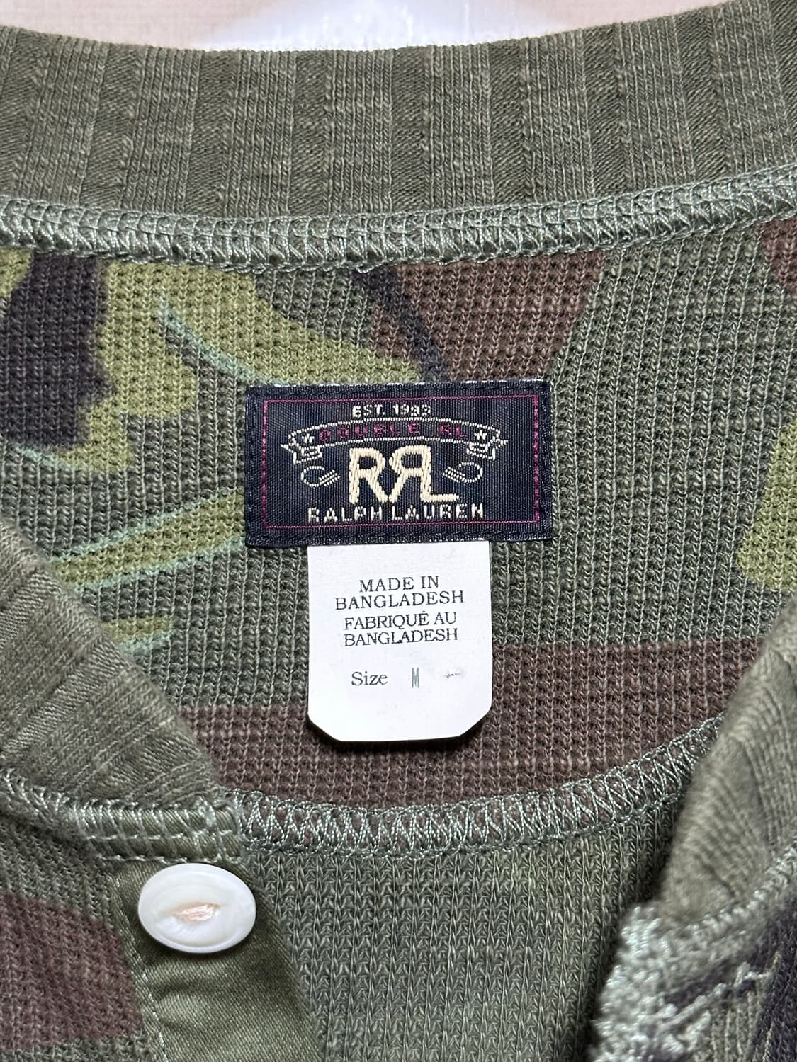 더블알엘 밀리터리 카모 니트 상품이미지3