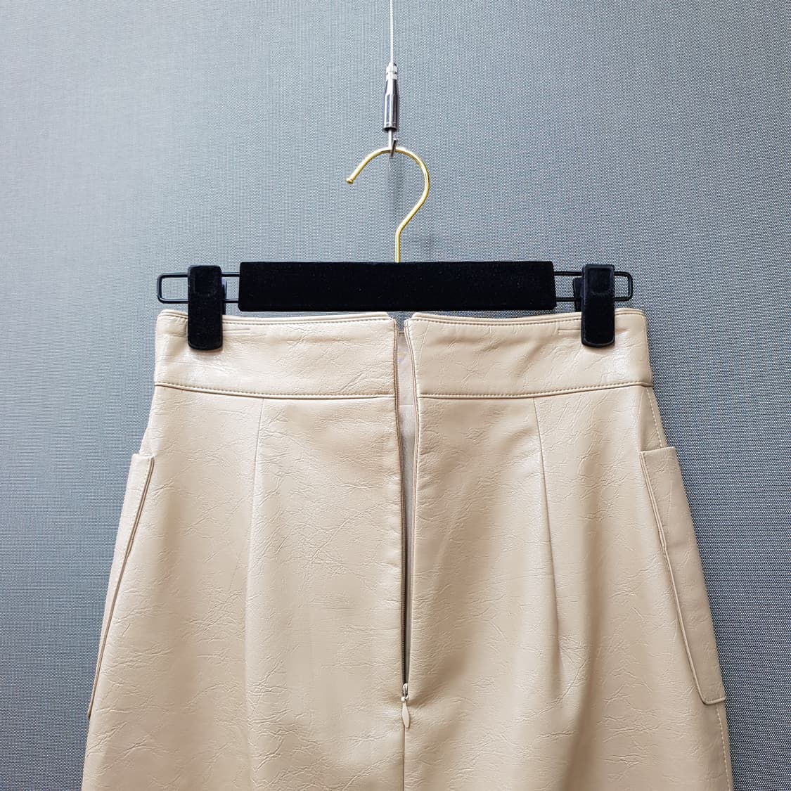 오브제 obzee 2023 레더 롱 스커트 61-90사이즈 상품이미지6