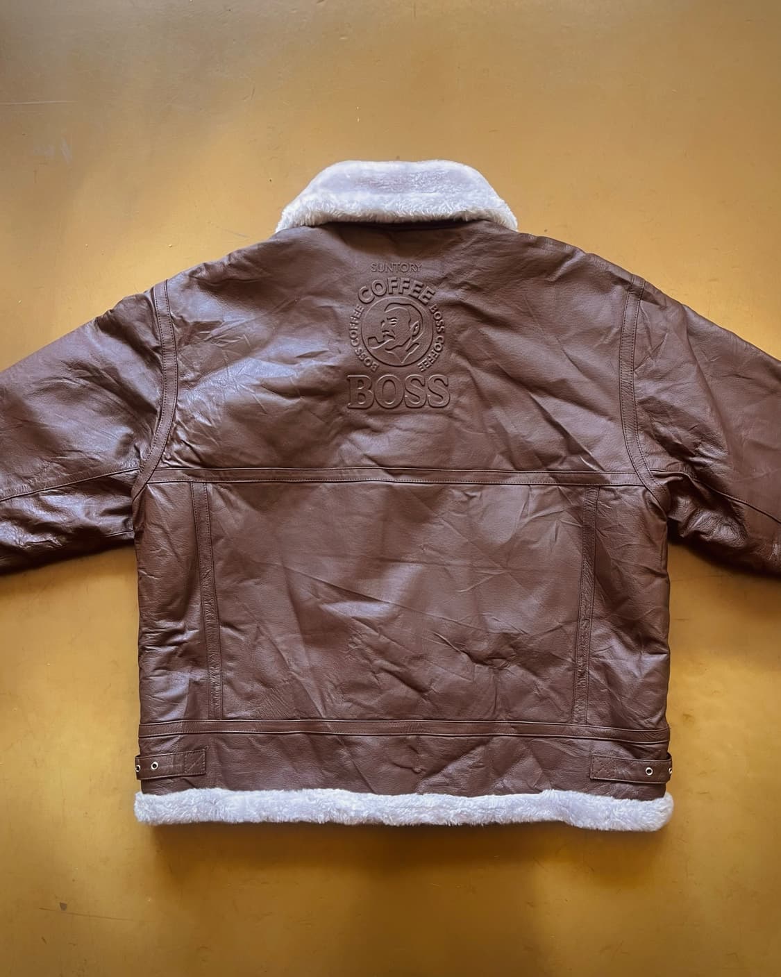 1990s Suntory Boss Real Leather Mustang 상품이미지10