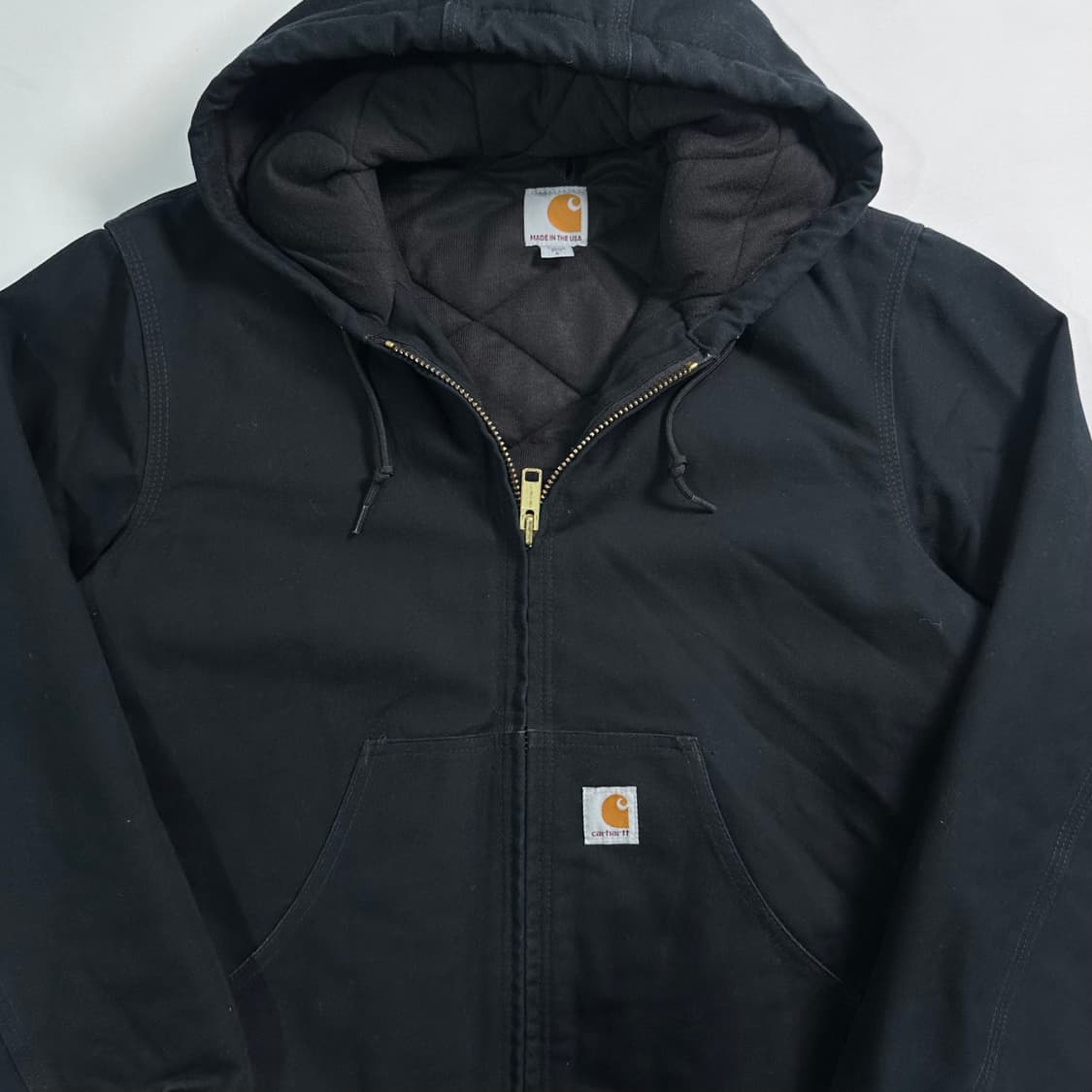 칼하트 j140 블랙 엑티브 자켓 상품이미지2