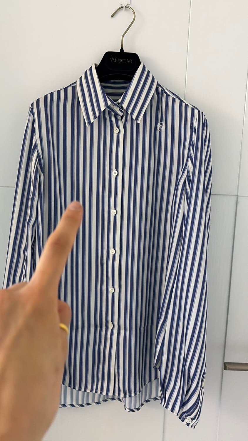 렉토 스트라이프 셔츠블라우스 44-66 정품 상품이미지2