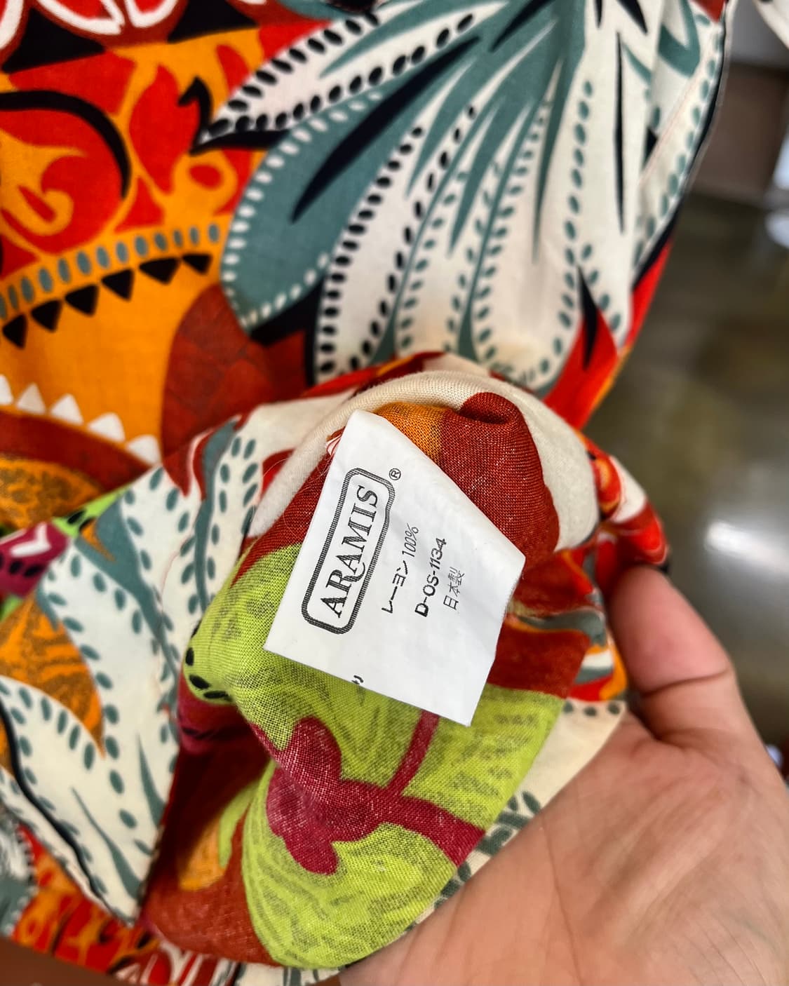 HARDY AMIES London Ethnic Patten Shirt 상품이미지8